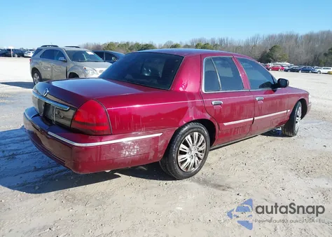 2008 Mercury Grand Marquis Gs from USA, damaged, VIN 2MEFM74V38X659196
